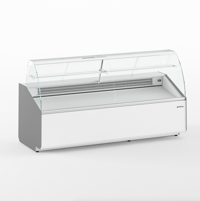 VJU 25 C VITRINA EXPOSITORA CRISTAL CURVO O RECTO