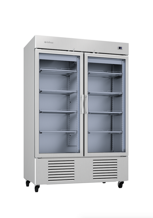 AN 49 CR Armario de refrigeración puerta de cristal