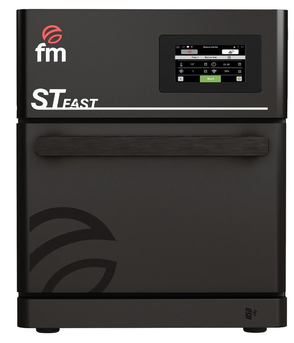 STF- 22 BLACK Horno microondas de cocción ultrarrápida con pantalla táctil de 5” y con capacidad para bandeja de 30×30