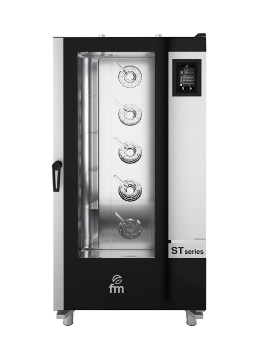 FM STG 202 V7 T Horno con pantalla táctil de 7” y eléctrico con capacidad para 20 bandejas.