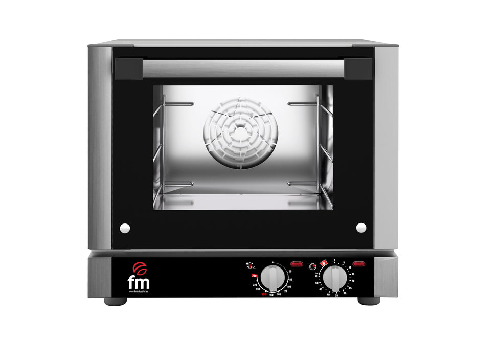 FM RX 203 Horno de convección manual con control manual y capacidad para 3 bandejas