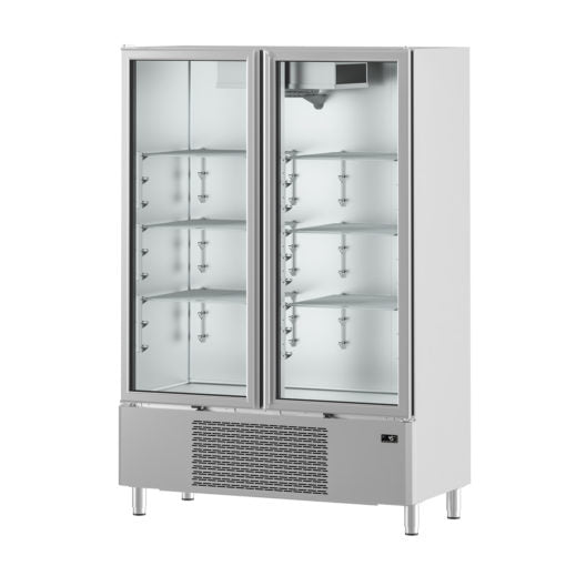 IAN 1002 CR Armario de refrigeración puerta de cristal