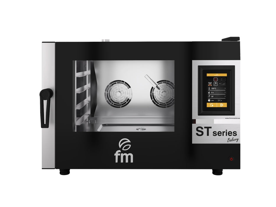 STB 604 V7 Horno mixto de panadería con pantalla táctil 7” y eléctrico con capacidad para 4 bandejas