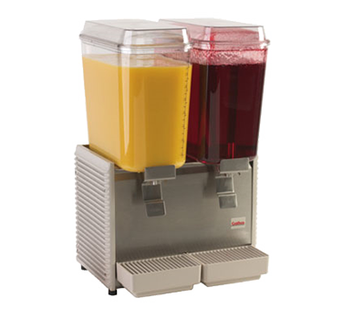 D25-4 - Crathco Pre-mix Cold Bev Dispenser - 2 5 gall bowls