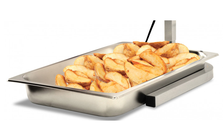 Heat Lamp and Tray