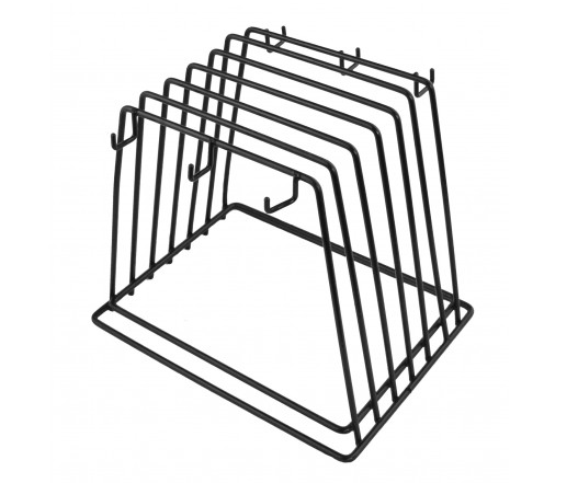 Black Cutting Board Rack