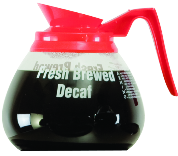 98005 - Orange Handle Decanter