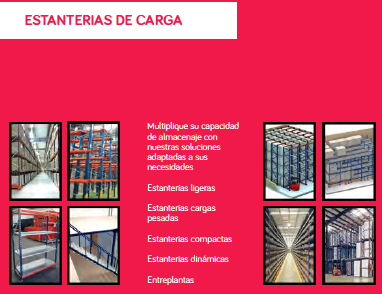 Estanterias de Carga