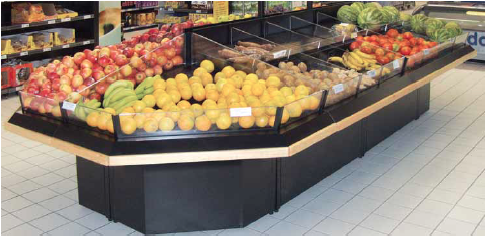 Mueble de Frutas y Legumbres